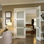 French Doors Interior Frosted Glass