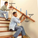 How To Build A Handrail For Interior Stairs