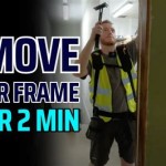 How To Remove Interior Door Frame