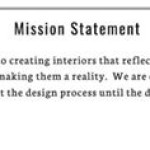 Interior Design Firm Mission Statement Examples